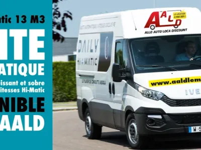 Le nouvel utilitaire IVECO en boîte automatique !