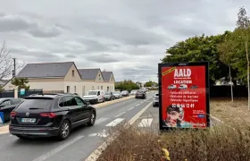 Campagne d’affichage AALD à Angers et Sainte-Gemmes-sur-Loire