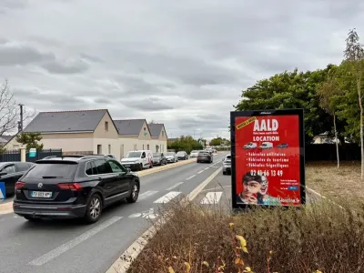 Campagne d’affichage AALD à Angers et Sainte-Gemmes-sur-Loire